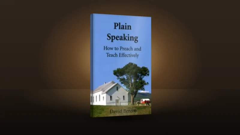 Cover of Plain Speaking