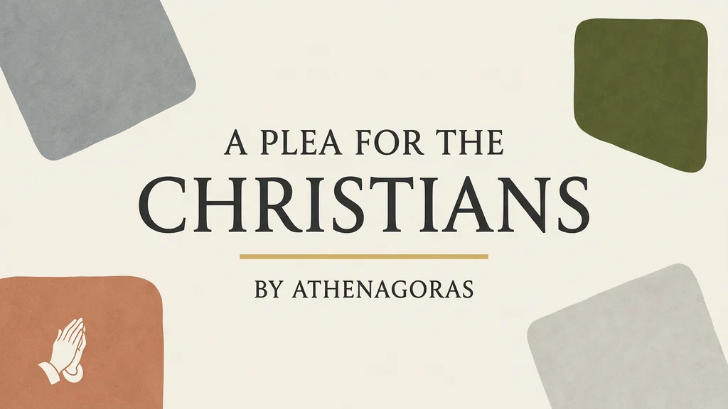 A Plea for the Christians
