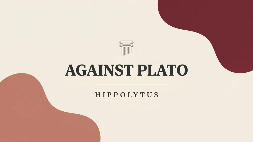 Against Plato