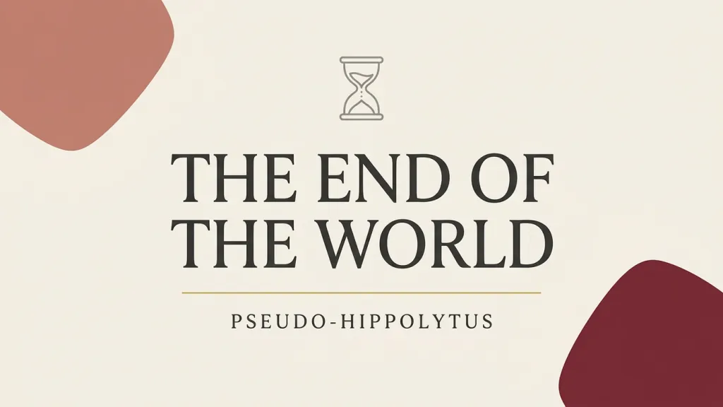 The End of the World (Pseudo-Hippolytus)