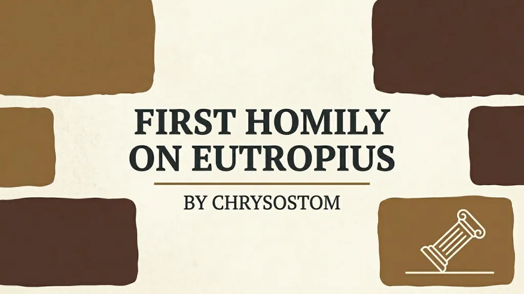 First Homily on Eutropius