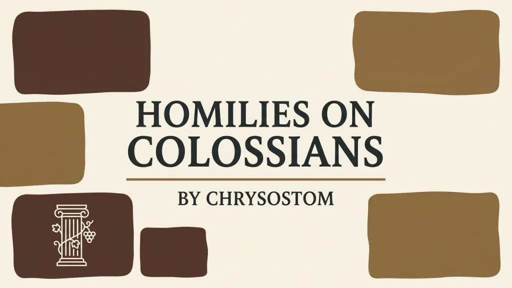 Homilies on Colossians