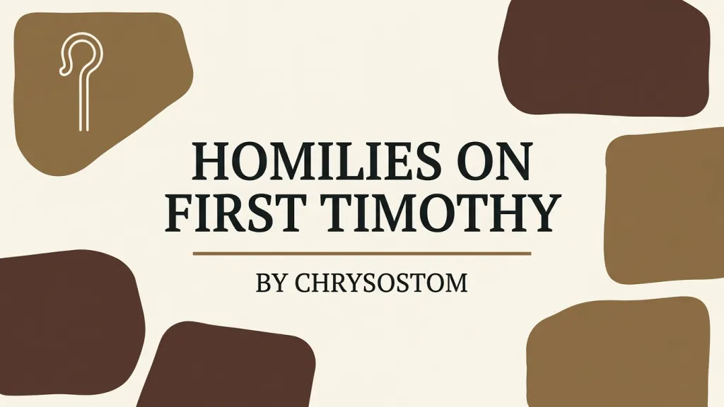 Homilies on First Timothy