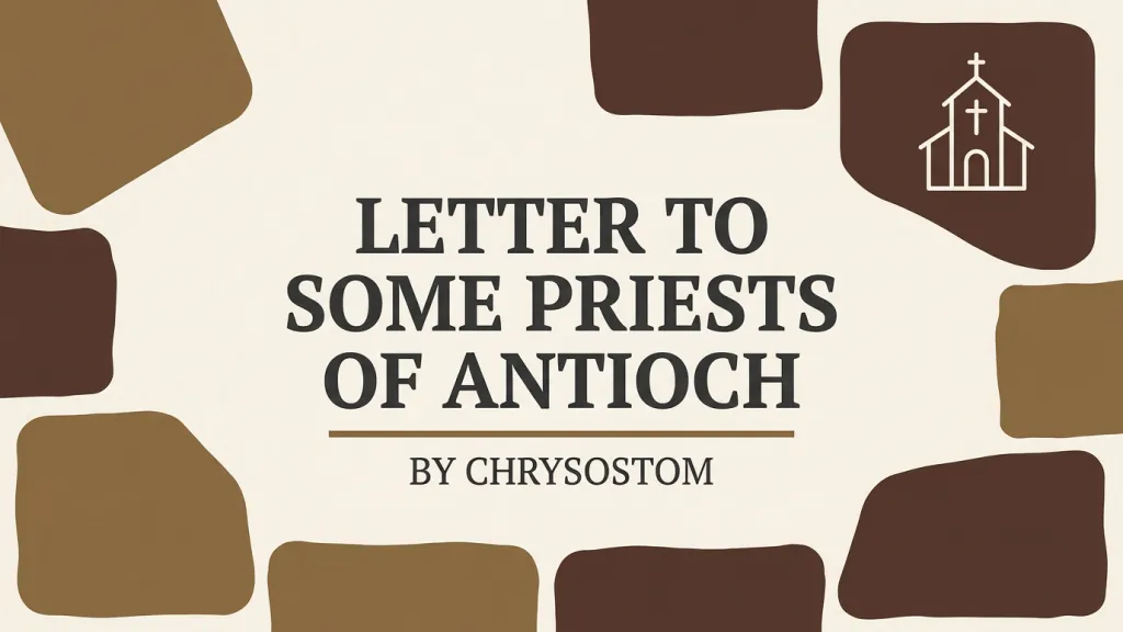 Letter to Some Priests of Antioch