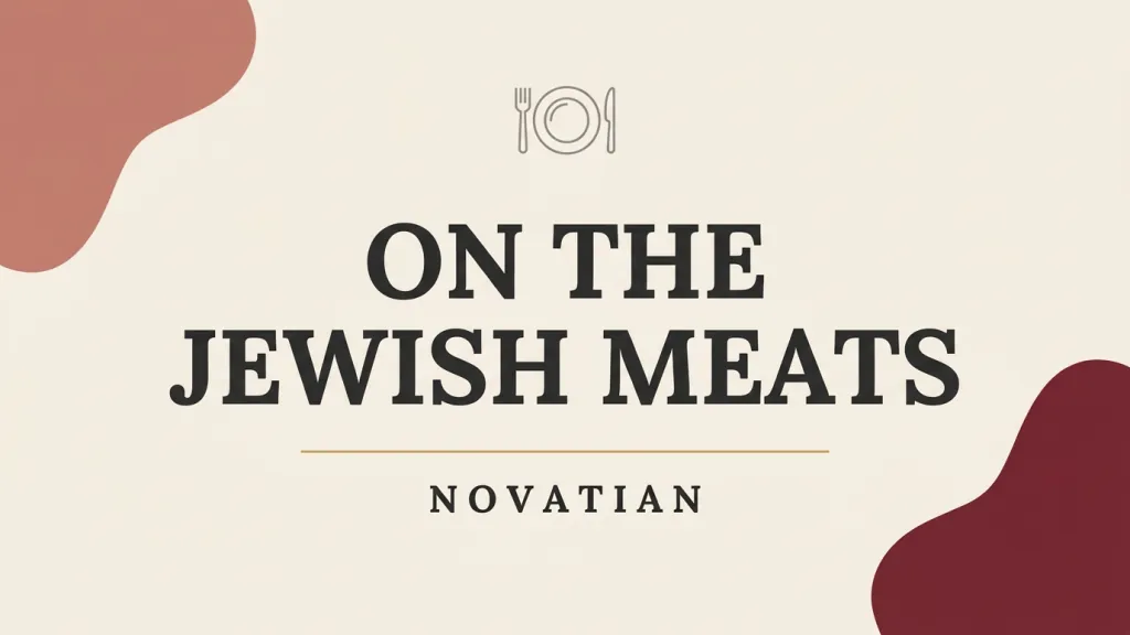 On the Jewish Meats