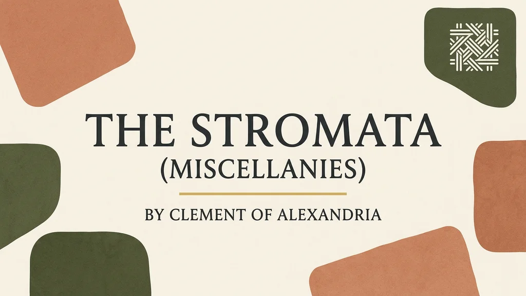 The Stromata (Miscellanies)